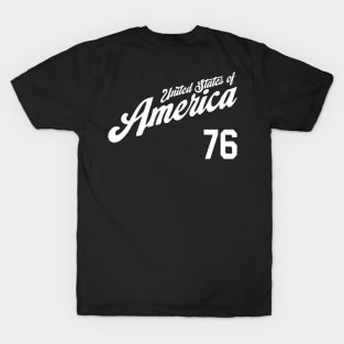 Thomas Jefferson USA Baseball Jersey 76 T-Shirt